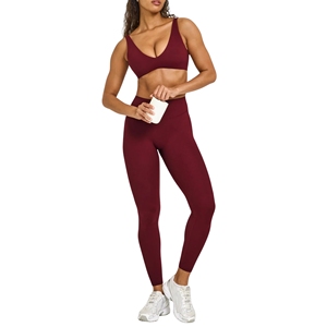 Nuevos Leggings de Yoga Acampanados de Cintura Alta para Mujer, Pantalones de Gimnasio de Pierna Ancha con Control de Abdomen y Antiolor para Entrenamiento - Product Image 3