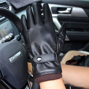Gants de conduite en cuir 100 % durables, en stock, gants de travail en cuir - Product Image 3