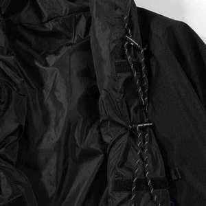 Veste technique imperméable pour homme, streetwear tactique, multi-poches, cargo, coupe-vent à capuche, Harajuku, vêtements de ville fonctionnels - Product Image 6