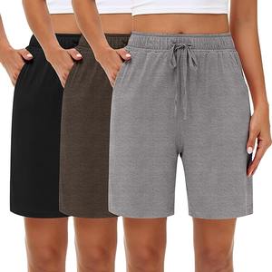 Shorts de sport décontractés personnalisés de haute qualité pour femmes, respirants et avec cordon de serrage, parfaits pour la course en extérieur - Product Image 1