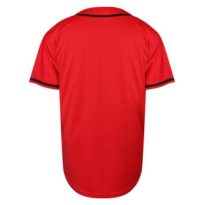Maillot de baseball unisexe de qualité supérieure pour adultes, style unique, manches courtes, personnalisable avec nom et numéro imprimés - Product Image 2