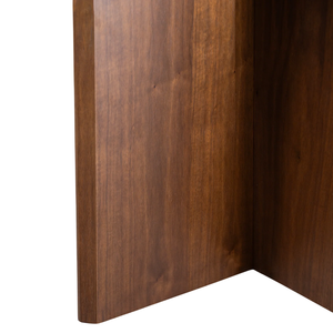 โต๊ะอาหารทรงกลมฐานขาตั้งไม้สักอินเดียแท้ ดีไซน์ร่วมสมัย สวยหรู สีน้ำตาล เหมาะสำหรับร้านกาแฟ บิสโทร และห้องครัว - Product Image 6