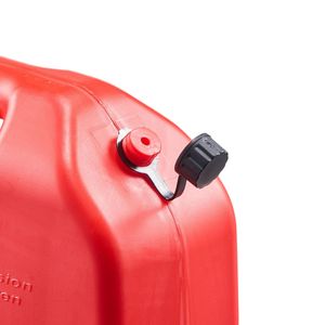 Contenitore Carburante Portatile da 2,6 Galloni per Moto, Sicuro e Antigoccia, con Flusso Massimo di 15 L/min, Beccuccio per Carburante e Supporto Bloccabile - Product Image 2