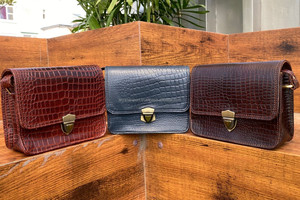2024 nouveau motif Crocodile luxe en cuir véritable sac à main de haute qualité en cuir pleine fleur sac à bandoulière à la mode femmes sac - Product Image 3