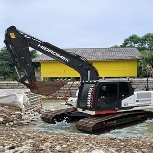 Excavatrice sur chenilles hydraulique Hidromek de qualité supérieure, 12 tonnes, robuste, pour moteur, PLC, boîte de vitesses, pompe à engrenages, roulement - Product Image 1