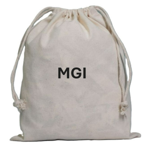 Customizable Reusable Supermarket Canvas Shopping <b>Bag</b> Portable Cotton <b>Drawstring</b> Rope Handle Woven Fabric Gift Letter Pattern - Product Image 2