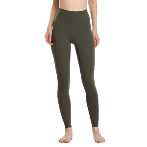 Leggings de yoga taille haute pour femmes, longueur intégrale, imprimés, sans coutures, extensibles, légers, en Spandex/Nylon, pour l'entraînement, le fitness et les activités sportives - Product Image 3