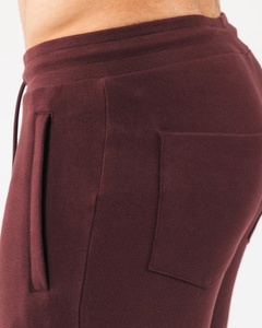 Pantalones Deportivos de Alta Calidad para Hombre, Corte Ajustado, Cintura Alta, para Entrenamiento Deportivo, Invierno, Casual, Moda, Suaves, Lisos, de Algodón Teñido - Product Image 5