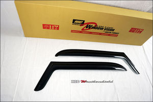 Window Visor,Door Visor Window Deflector Vent Visor for Wrangler 2dr 97~06 Wrangler 2dr 87~95 - Product Image 4