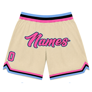 <b>Men</b> Neutral <b>Pink</b> Sublimated Mesh Basketball <b>Shorts</b> Polyester Athletic Sports <b>Shorts</b> Team Practice Game Wear Clothing - Product Image 1