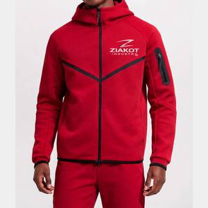 Sudadera con capucha de punto unisex personalizada al por mayor con logotipo personalizado ropa de calle de color sólido para hombres ropa personalizada - Product Image 2