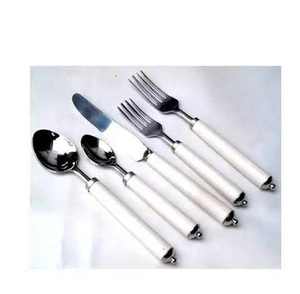 Oferta caliente: Juego de utensilios para queso con mango de resina, cuchillo, tenedor y espátula de acero inoxidable. - Product Image 2