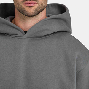 Nuevas Sudaderas Holgadas para Hombre con Hombros Caídos, Personalizables con Logotipo Impreso o Bordado, de Algodón y Felpa, Casuales, de Manga Larga - Product Image 5