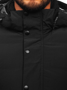 Blouson d'hiver matelassé pour homme, design personnalisé avec logo, vêtement d'extérieur thermique léger pour les fournisseurs de vêtements mondiaux - Product Image 4