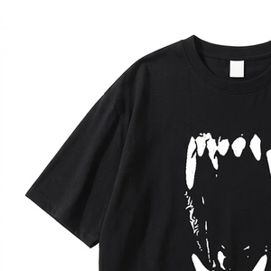 Camiseta de Manga Corta para Hombre, Negra, 100% Algodón, con Estampado Edición Especial 86, Cuello Redondo, Corte Regular, Diseño Casual de Punto Jersey - Product Image 6