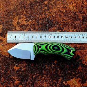 Compact Fixed Blade EDC Knife with G10 Handle Wholesale Outdoor Utility Knife <b>Small</b> Tactical Neck Knife Full Tang Blade - Product Image 3