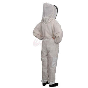 ชุดเลี้ยงผึ้งแบบเต็มตัวสำหรับงานหนัก พร้อมซิปเสริมความแข็งแรง และการสวมใส่ที่กระชับเพื่อการปกป้องสำหรับผู้เลี้ยงผึ้งมืออาชีพ - Product Image 5