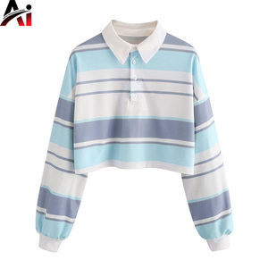 Camiseta Polo de Algodón para Mujer, Manga Corta, Estilo Casual, Logotipo Personalizado, Proveedor al por Mayor, Alta Calidad, Suave y Transpirable, Top de Verano - Product Image 5