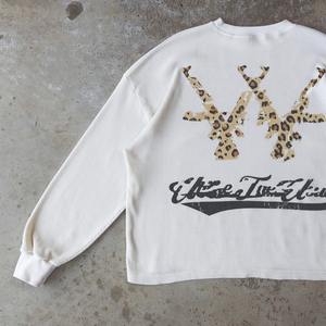 Camiseta de Alta Calidad 100% Algodón, Estilo Waffle, Corte Cuadrado, Impresión DTG, Streetwear para Hombre, Personalizada, Talla Grande, Térmica, Manga Larga - Product Image 4