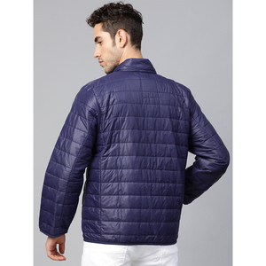 Men's Custom Solid Color Down Jacket Bubble Puffer Winter Warm Thick <b>Coat</b> Street Fashion Style Plus Size Windbreaker OEM - Product Image 2
