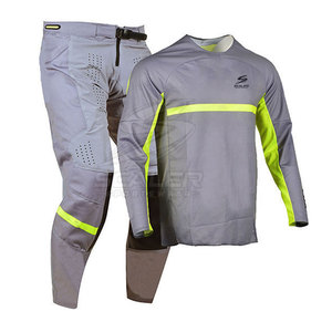 Prix de gros direct usine, équipement de motocross personnalisé avec logo, taille plus, coupe-vent, respirant, polyester/nylon, tailles disponibles - Product Image 2
