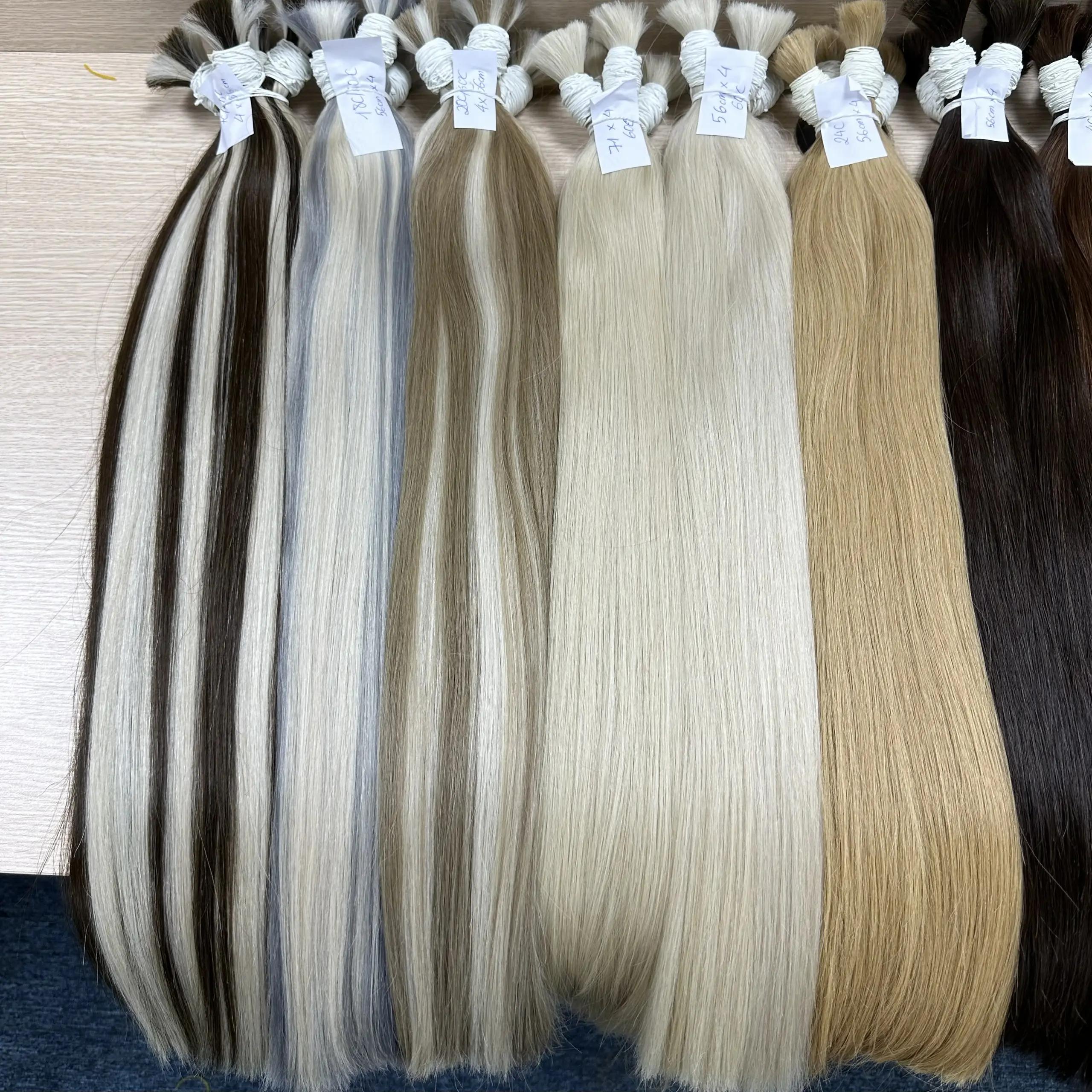 Волосы Belady 100% натуральных человеческих волос объемные все цвета для наращивания волос от Viet Nam