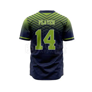 Conjunto de Uniforme de Béisbol Transpirable, Ligero, de Poliéster, para Entrenamiento, Uniforme Deportivo de Béisbol Personalizado - Product Image 6