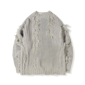 <span class=keywords><strong>Pull</strong></span>-over en tricot pelucheux d'hiver pour hommes personnalisable <span class=keywords><strong>fait</strong></span> à la <span class=keywords><strong>main</strong></span> en <span class=keywords><strong>mohair</strong></span> Fuzzy Fur Knitwear Styles Boxy Fit - Product Image 6