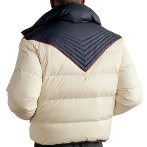 Men's Plus Size Waterproof Breathable Quick Dry Anti-UV Coat Hooded Standard Thickness Winter Bomber Shiny Puffer <b>Jacket</b> Outdoor - Product Image 5