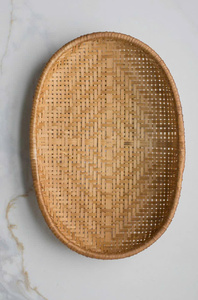 Cesta de almacenamiento de bambú hecha a mano de primera calidad para organizar y uso doméstico - Product Image 6