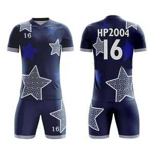 Camiseta de Fútbol Unisex con Bloques de Color y Paneles Laterales, con Impresión de Nombre y Número, Exportador para Campamentos y Clubes - Product Image 2