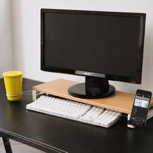 Soporte Elevador de Monitor Moderno Negro Estándar Global Orbit GO-2286 con Hub USB y Escritorio de Vidrio para Computadora, Hecho en Taiwán - Product Image 6