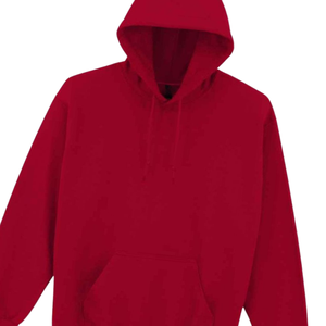 Red <b>Plain</b> Hoodie for <b>Men</b> & Women Unisex Cotton Fleece Sweatshirt With Warm Pullover <b>Hoodies</b> Custom Logo OEM Winter Streetwear - Product Image 6