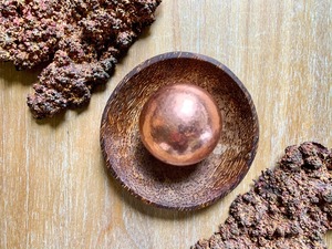 Antique Creations Vintage Handmade Copper Polished Hammered <b>Sphere</b> Luxury Decorative Ornament Christmas Gift Item - Product Image 3