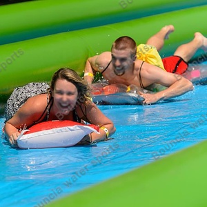 100m dài Inflatable trượt và trượt Inflatable tùy chỉnh trượt nước Inflatable trượt N <span class=keywords><strong>slide</strong></span> với hồ bơi để bán - Product Image 5