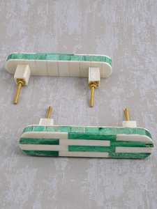 Tiradores y Manijas de Alta Calidad para Cajones y Gabinetes, Diseño Costero, Resina y Madera Ecológicas, para Decoración de Muebles de Sala de Estar Moderna - Product Image 2