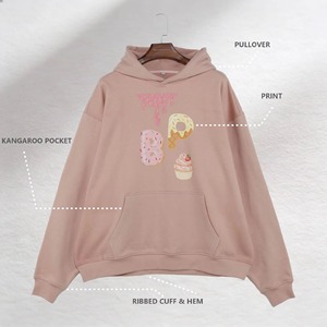 Custom Printed Hoodie Wholesale Heavyweight Cotton Blend Fleece Pullover Unisex Streetwear Logo Embroidery Bulk - Product Image 1