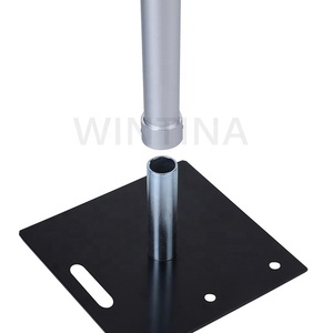 Runde Rohr- und Vorhangständer-Kulisse, 1,8-3 m hoch x 3 m breit, Hintergrund-Set für Veranstaltungen, Partys, Messen, Hochzeiten - Product Image 4