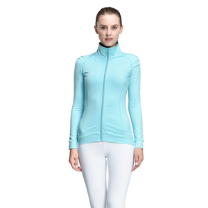 Ensemble de yoga respirant sans couture pour femmes, vêtements de sport fitness 2 pièces, haut de yoga en spandex/nylon avec taille élastique - Product Image 4