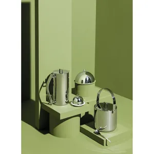 Zahid Exports Seau à glace en aluminium de luxe, accessoires de bar haut de gamme, décoratifs et modernes - Product Image 2