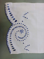 Motif de fleurs brodées pour oreiller et drap de lit Technique tissée respirante Commandes personnalisées Bienvenue