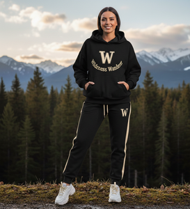 Conjunto de Sudadera con Cierre de Cremallera y Pantalones Cortos Personalizados para Mujer, Moda de Verano, Estampado en Serigrafía, Felpa de Algodón, 2 Piezas, Ropa Deportiva Urbana - Product Image 2