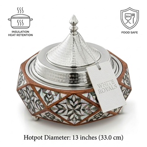 High Capacity Modern Majlis Buffet Set Insulated Stainless Steel Hotpot Casserole Induction Compatible Thermal Food Server for - Product Image 4