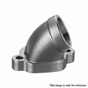 Boîtier de moyeu de roue en fonte haute précision avec manchon de roulement à bride et bride d'axe filetée, matériel de remplacement industriel - Product Image 2