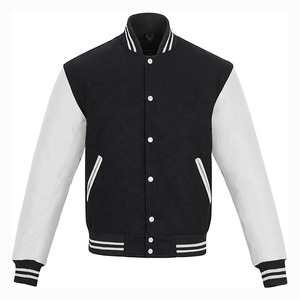 Varsity <b>Jacket</b> Custom Oem <b>Men's</b> Thicken Varsity <b>Jacket</b> Button Pocket Unisex Letterman Embroidered <b>Baseball</b> College <b>Jacket</b> - Product Image 1