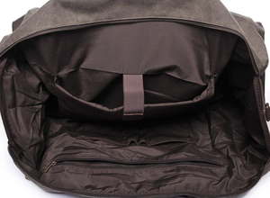 Sacs de voyage week-end vintage personnalisés avec logo, imperméables, pour hommes, en toile, sacs de sport - Product Image 5