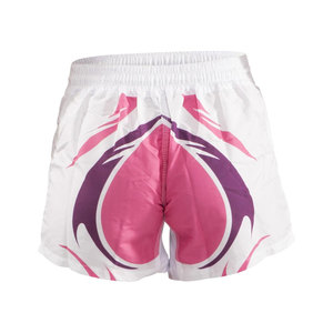 Shorts d'entraînement MMA unisexes respirants à taille élastique tricotée, taille mi-haute, séchage rapide, pour fitness et sport, vente en gros OEM - Product Image 1