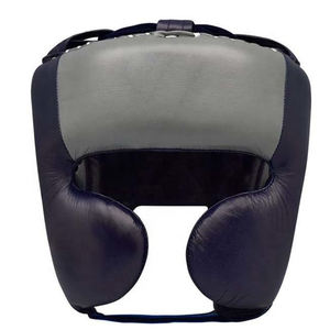 Protector de Cabeza de Alta Calidad, Casco Profesional de Cuero para Boxeo MMA, Protector de Cabeza Deportivo de Cuero Vacuno - Product Image 5
