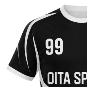 Maillot de handball bicolore noir et blanc pour hommes, manches courtes, vêtements de sport athlétiques, polyester, entraînement, match - Product Image 4