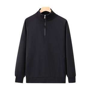 Sudadera con capucha de invierno de alta calidad, de algodón y poliéster, con media cremallera, para mujer, impermeable, con estampado, cómoda, informal y a la moda. - Product Image 6